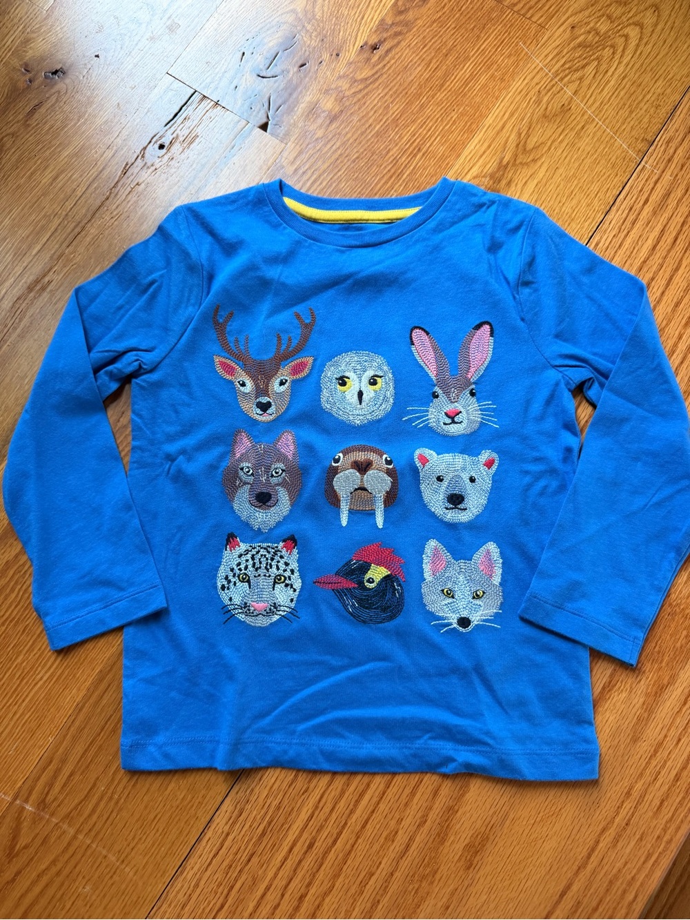 Mini Boden 5-6 Kids' Long-Sleeve Supestich
